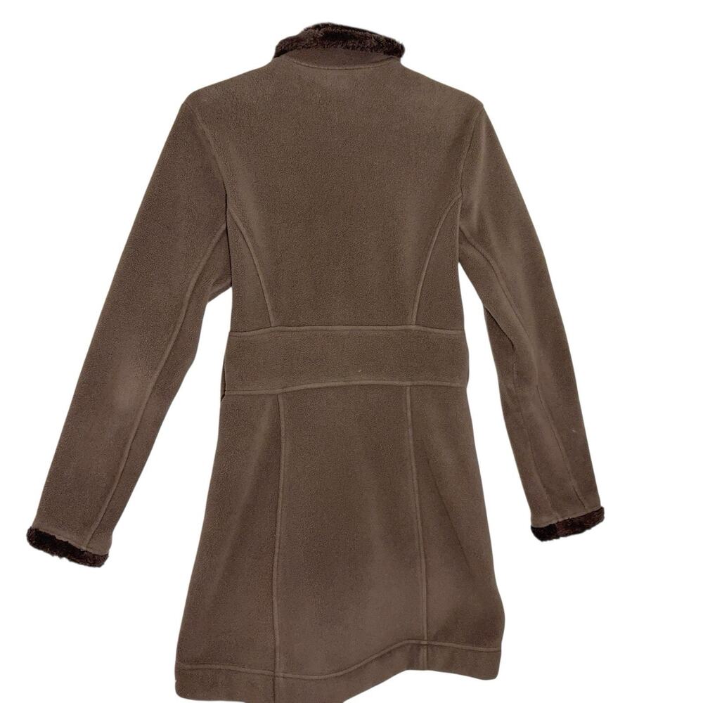 Patagonia Synchilla Jacket Women's Small Brown Windzone Full Zip Fleece Lined - Picture 3 of 8
